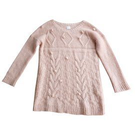 Des Petits Hauts Pull robe Rose
