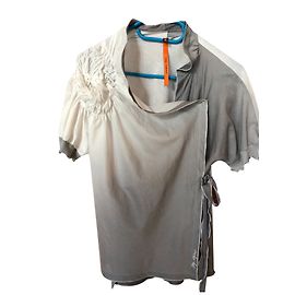 Camicetta Cop Copine in cotone grigio Taglia 36 Grigio