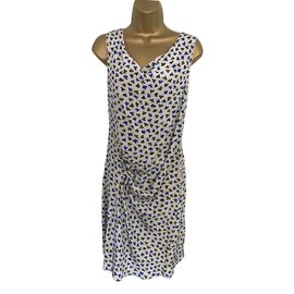 Gerard Darel Robe Noir Bleu Écru Taupe