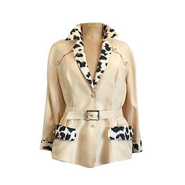 Thierry Mugler Jacke Beige