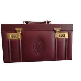 Cartier Travel bag Dark red