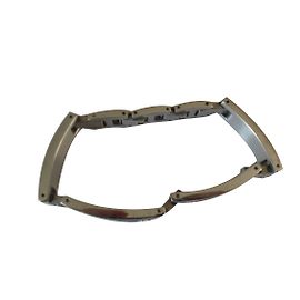 Autre Marque Pulseira STEEL Creator de aço preto e prata Preto