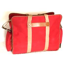 Lancel Reisetasche Rot