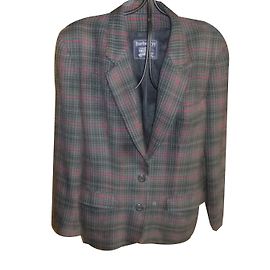 Burberry Tartan Wool Jacket Multiple colors