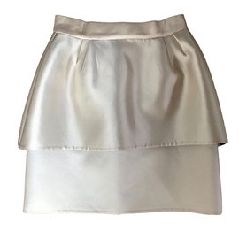 Balenciaga-Skirt-Cream