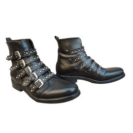 Maje Ankle Boots Black
