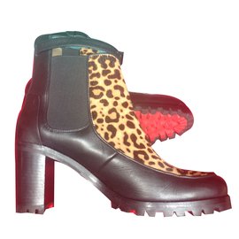 Christian Louboutin-ankle boots-Black