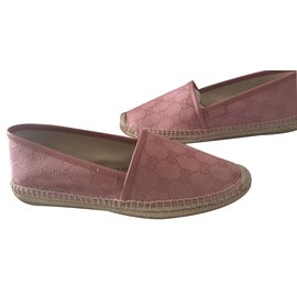 Gucci-Espadrilles-Rose