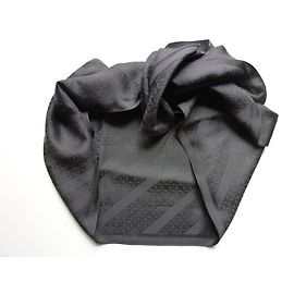 Louis Vuitton Seidenschal Schwarz Schwarz