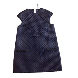 Cop Copine Navy Blue Polyamide Dress Navy blue