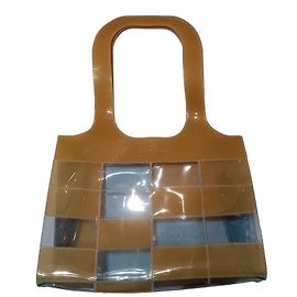 Chanel Bolsa de vinilo de playa Beige