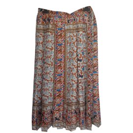 Hermès-Skirt-Orange
