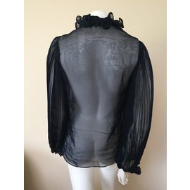 Alexander Mcqueen-Blouse-Blue