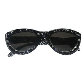 Christian Dior-Oculos escuros-Preto,Cinza