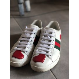 Gucci-scarpe da ginnastica-Bianco