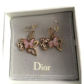 Dior Brincos Dourado