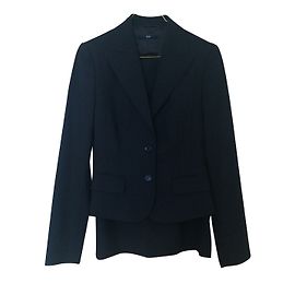 Hugo Boss Terno de saia marrom escuro Marrom Castanho escuro