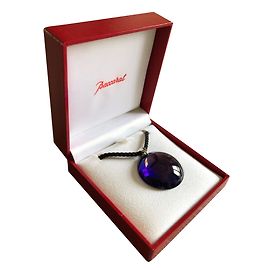 Baccarat Colar de pingente Roxo