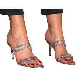 Autre Marque-Sandals-Multiple colors,Metallic