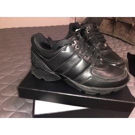 Chanel-Sneakers-Black