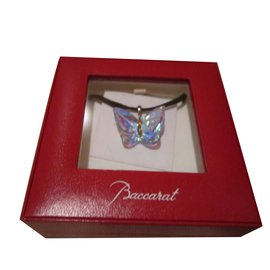 Baccarat-Necklace-Silvery,Blue