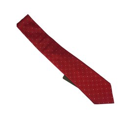 Louis Vuitton-gravata-Vermelho