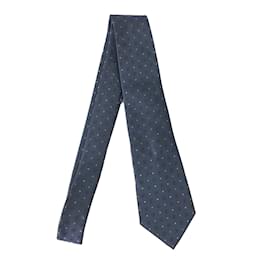 Louis Vuitton Tie Blue