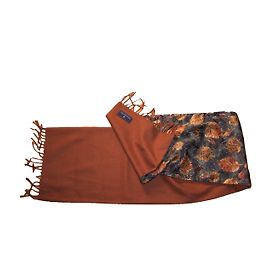 Ermenegildo Zegna Sciarpe da uomo Multicolore Caramello