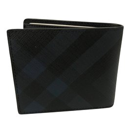 Burberry-Wallets Small accessories-Black,Blue