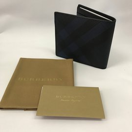 Burberry-Wallets Small accessories-Black,Blue