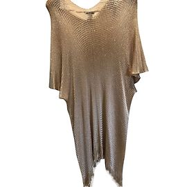 Autre Marque Beliza Poncho Gold Polyamid Golden