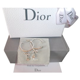 Christian Dior-Earrings-Silvery