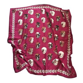 Alexander Mcqueen-Scarves-Prune