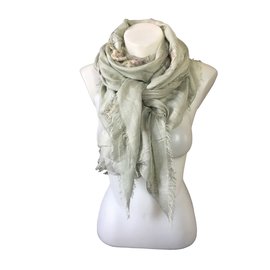 Alexander Mcqueen-Scarves-Multiple colors,Green