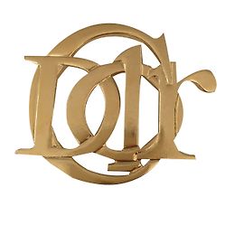 Dior Alfinetes e broches Dourado