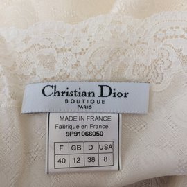 Christian Dior-Intimates-Bianco sporco