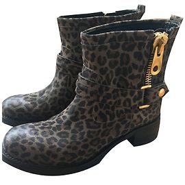Strategia Ankle Boots Leopard print