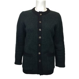 Christian Dior-Men's vest-Black,Green