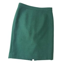 J.Crew-Skirt-Green