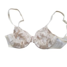 La Perla White Lace Embroidered Bra White