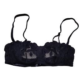 La Perla Black Lace Bra Black