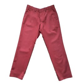 Hermès-Pantalones, polainas-Roja