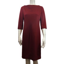 Diane Von Furstenberg-Robe-Bordeaux