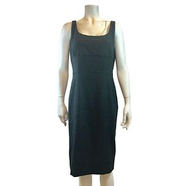 Diane Von Furstenberg Green Wool Dress Green