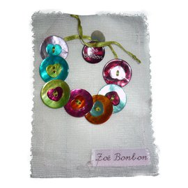 Autre Marque-Bracelet « Cœurs » Zoé Bonbon édition limitée-Multicolore