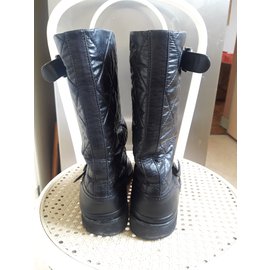 Chanel-boots-Black
