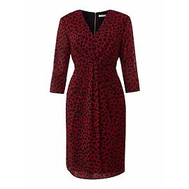 Whistles Dresses Black Dark red