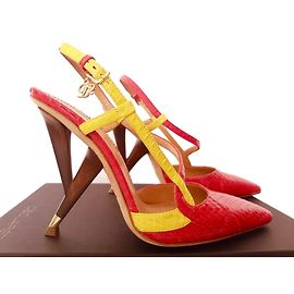 Dsquared2 Tacones Roja Amarillo