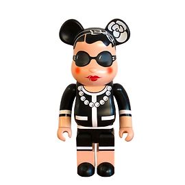 Bearbrick Chanel 1000% Nero