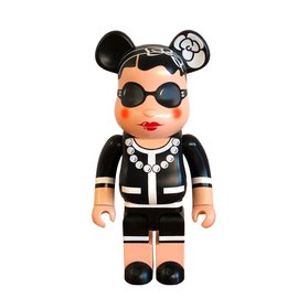 Chanel-Bearbrick Chanel 1000%-Black